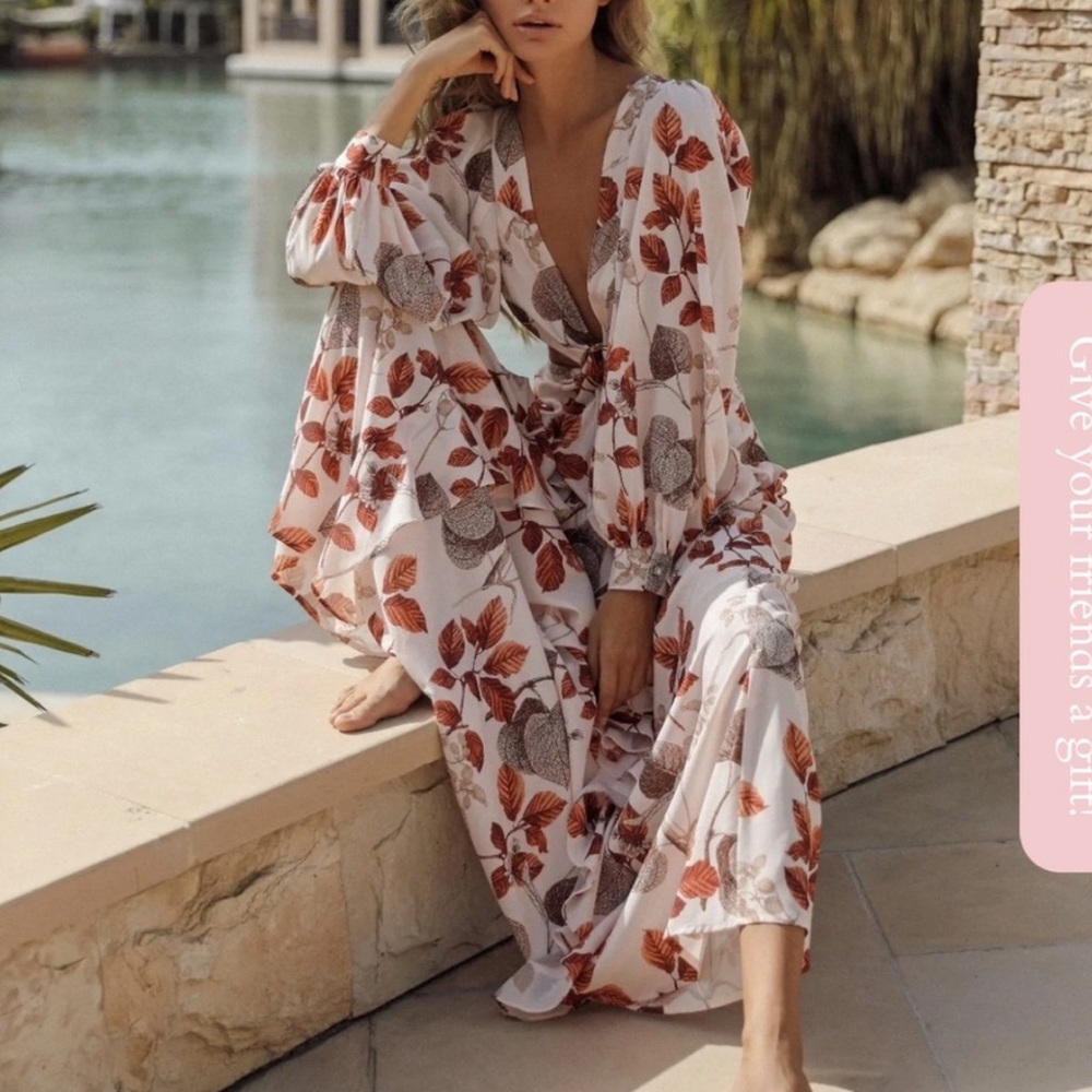 REVOLVE Anne Louise Oasis Maxi Dress - Picture 3 of 11